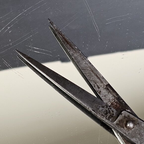 Vintage Wester Bros New York Yankee Clipper 1 Barber Shears Scissors USA - Picture 3 of 12